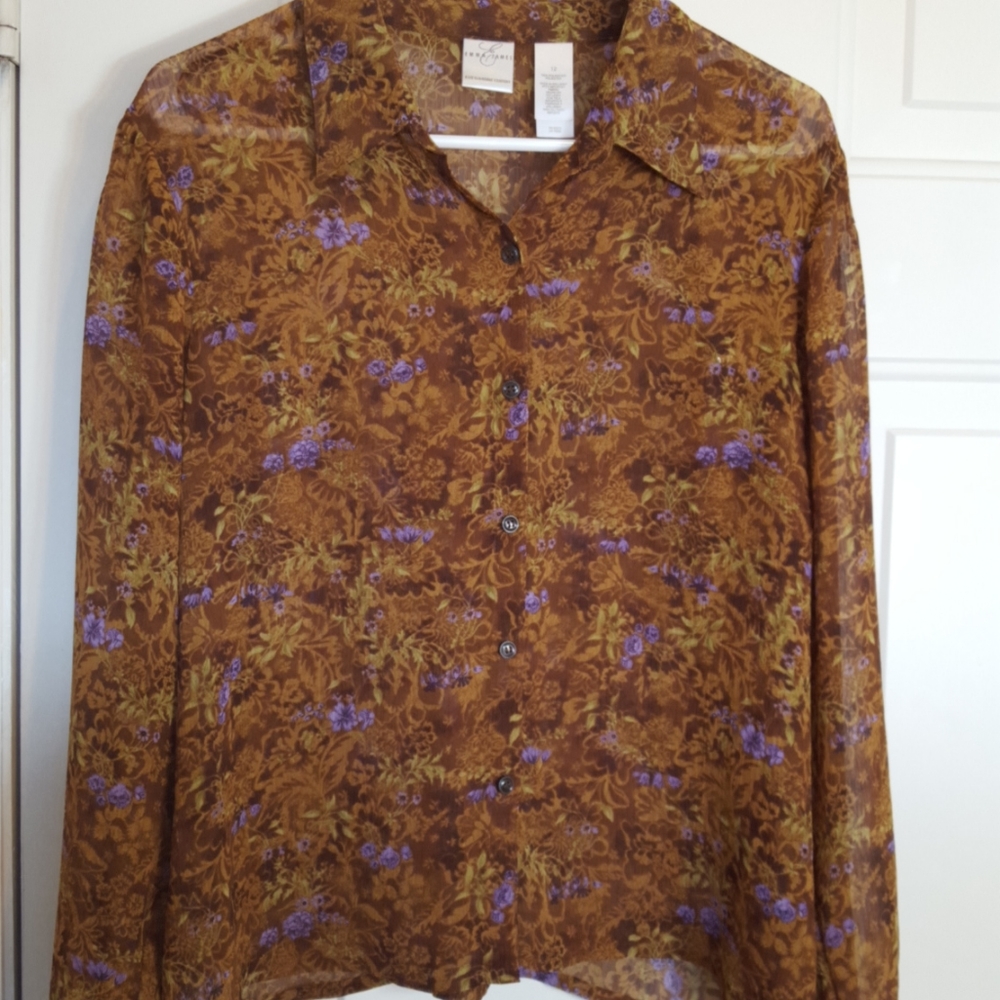 Emma James a Liz Clairborne Company Button down to